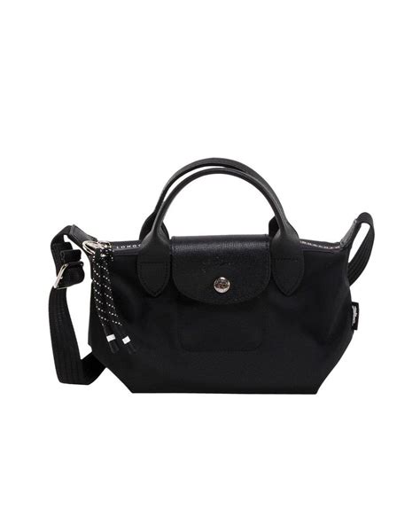 Longchamp Le Pliage Energy Bag With Handle Xs In Black Lyst