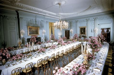 State Dining Room Place Settings For State Dinner White House