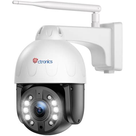 Ctronics 4k 8mp 5x Optical Zoom Surveillance Camera With Outdoor Wlan
