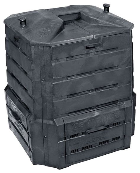 Lifetime gives expert advice on using a rotating we run into leftovers at home that go into the trash, old newspapers we've already read, and even some dry. Black Plastic Compost Bin Composter for Home Garden ...