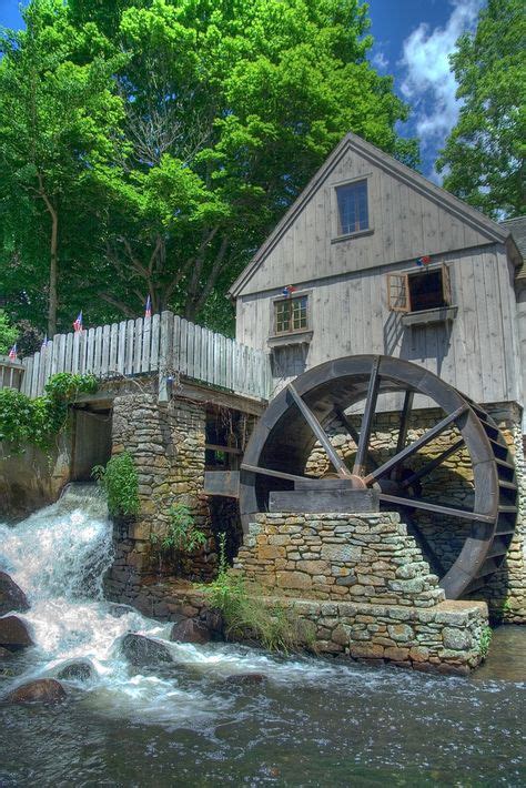 27 Best Mills Images Water Wheel Beautiful Places Old Barns