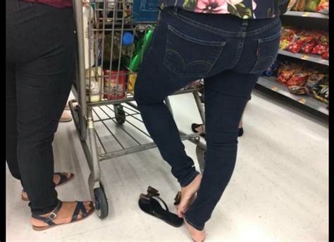 Dipping At The Grocery Store Shoeplayfetish