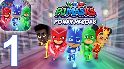 Pj Masks Power Heroes Gameplay Walkthrough Part 1 Ios Android Youtube