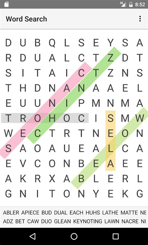 You can practice and learn english. Word Search - Android Apps on Google Play