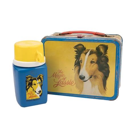 An Original The Magic Of Lassie Lunch Box And Thermos