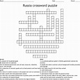 Printable Russian Crossword Puzzles - Printable Crossword Puzzles Online