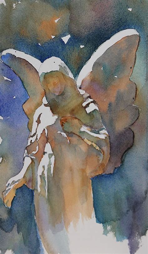 Bronwen Jones Watch Over Me Watercolor Painting Entry March 2015