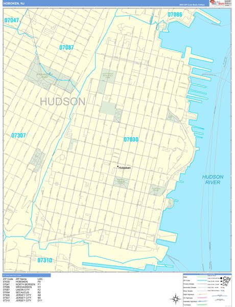 Maps Of Hoboken New Jersey