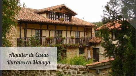 Alquiler casas rústicas en barcelona: Alquiler de Casas Rurales en Malaga para fin de semana ...