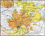 Cincinnati Ohio City Map - Cincinnati Ohio • mappery