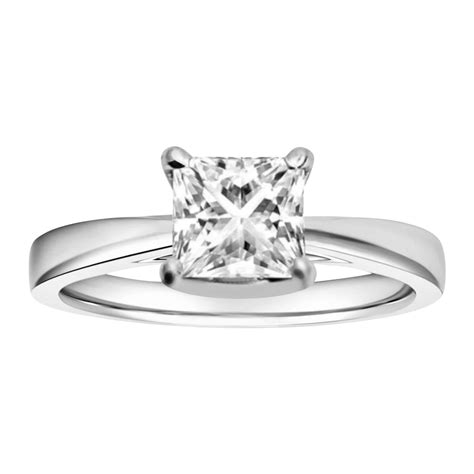 1 Carat Round Internally Flawless Diamond Engagement Ring For Sale At