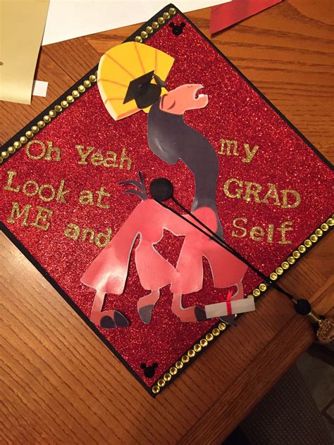 Grad Cap I Made For My Friend Emperors New Groove College Graduation