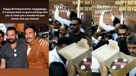 Ajay Devgans Fans Have Come To His House To Wish Happy Birthday Youtube