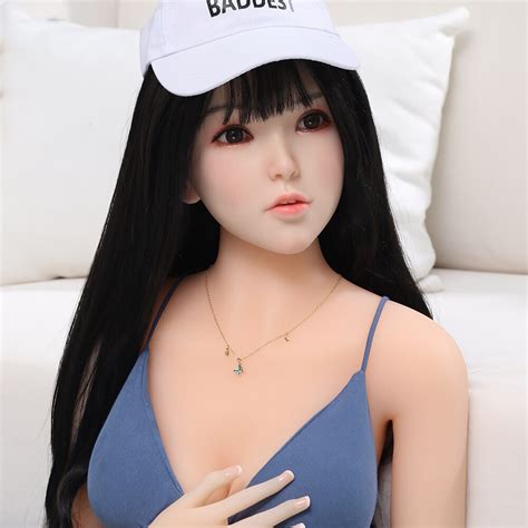 Ailijia Real Sex Doll Head Pure Silicone Adult Love Doll Heads With Planted Hair Lifelike 3d