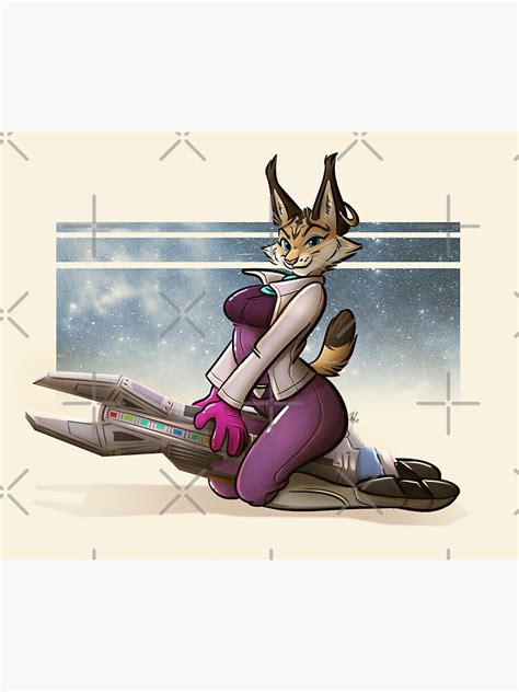 Lynx Girl Sticker By Nicnak044 Redbubble