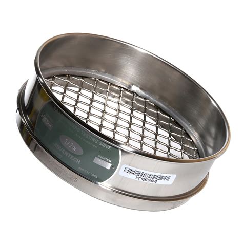 Advantech Stainless Steel Test Sieves 8 Diameter 050 Mesh Full