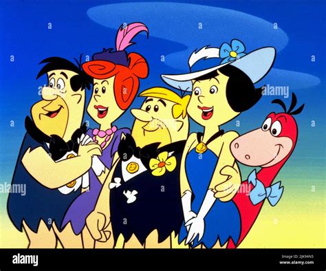 Fred Flintstone Wilma Barney Rubble Betty Dino Film I Yabba Dabba Do The Flintstones Tv