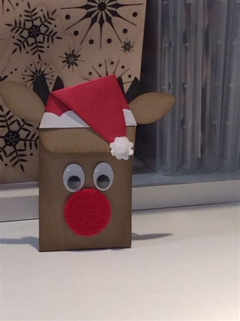 Reindeer Gift Card Holder By Folies Cr Atives Supplies Build A