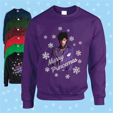 Prince Purple Glitter Merry Princemas Christmas Etsy Uk