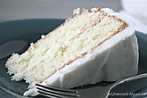 Only From Scratch: Simple Layer Cake with Vanilla Frosting, from Martha ...