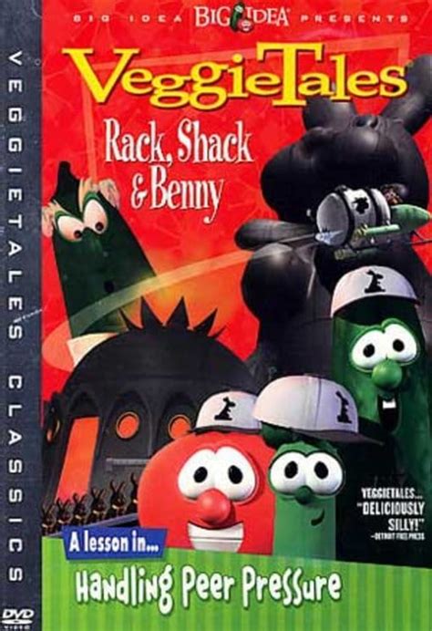 Veggietales Rack Shack And Benny Dvd 1998 Big Idea