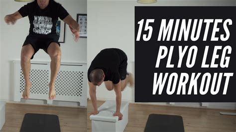Training 15 Minutes Home Bodyweight Plyometric Leg Workout Follow