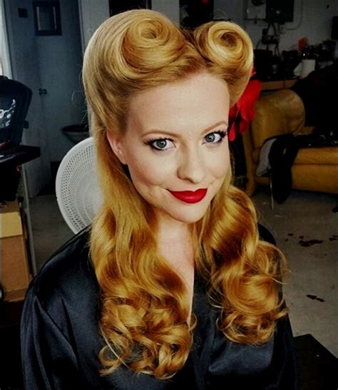 Vintage Pin Up Hair