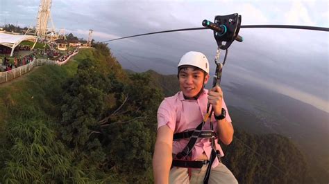 Olec S Zipline Experience At Tagaytay Sky Ranch Youtube