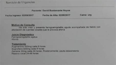 Justificante Medico Para Rellenar Justificante MÃ©dico