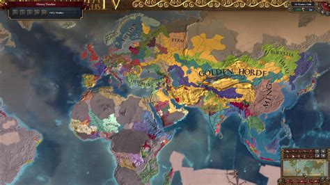 Euiv Hre Horde World Conquest Timelapse 1444 1568 Youtube
