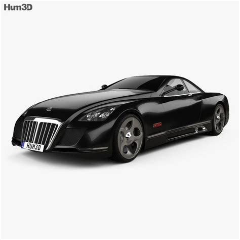 3d Model Of Maybach Exelero 2005 Maybach Exelero Maybach Maybach Car