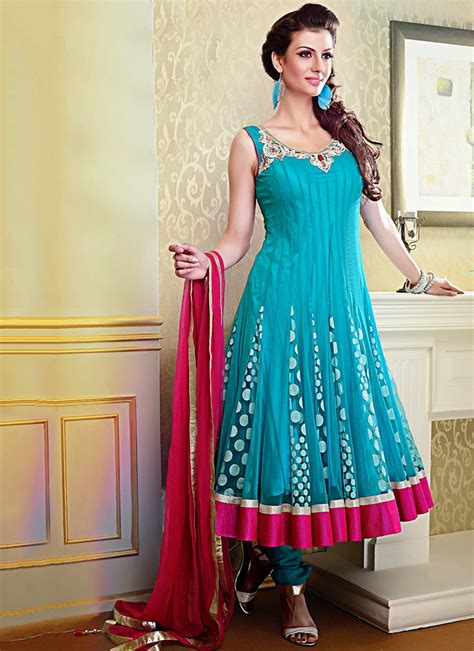 Anarkali dress photo editor a new photo editor application with awesome designed collections. Frock Suit Party Wear Designs Latest Designs for Girls ...