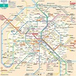Paris top tourist attractions map Metro plan RER rapid transport tram ...