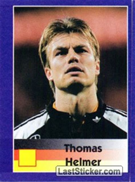 View all thomas helmer tv (6 more). Sticker 341: Thomas Helmer - Diamond World Cup 1998 ...