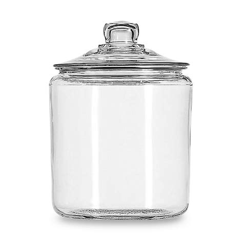 Anchor Hocking Heritage Hill 1 Gallon Clear Glass Canister With Lid