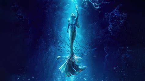 2023 The Little Mermaid Movie 5k Macbook Air Wallpaper Download
