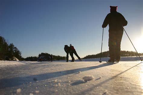 Ice Skating Holiday In Finnish Lakeland