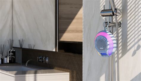 are shower speakers a thing now tribit takes on ikea with a cheap light up option techradar
