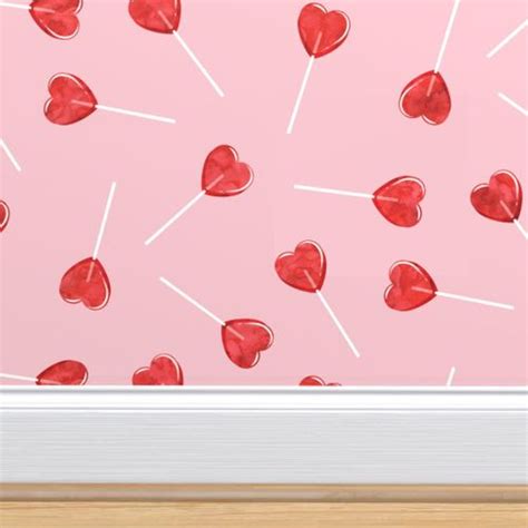 heart shaped suckers lollipops red wallpaper pink wallpaper red wallpaper wallpaper