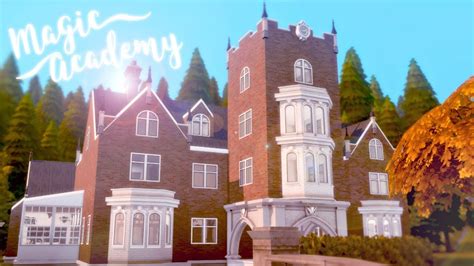 Glimmerbrook Academy Of Magic 🧙‍♀️ 🐸 The Sims 4 Realm Of Magic
