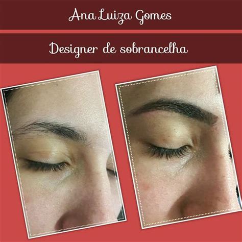 ana luiza designer de sobrancelhas