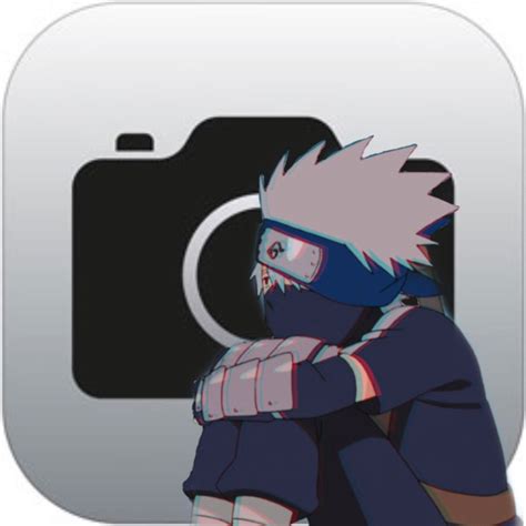 This super cute pack has everything you need to make your home ✩ our popular icon packs: #anime #app #icon #appicon #naruto #kakashi #camera in ...