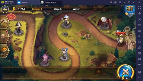 Lords Watch Tower Defense Rpg On Pc—the Hero Types And How To Use Them