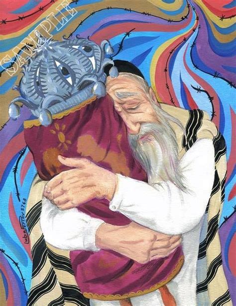 Judaica Paintings Jewish Artwork Shabbat Shalom Images Simchat Torah
