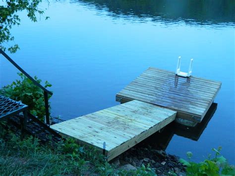 Building a pontoon boat doesn't have to cost you a lot of money. Floating Dock With Barrels (UPDATED) | Floating dock, Boat ...