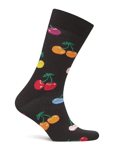 Happy Socks Cherry Sock Black 6230 Kr