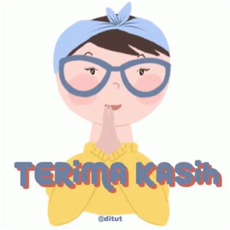 Terima Kasih Thank You Sticker Terima Kasih Thank You Ditut