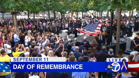 The Reading Of The Names Of Those Lost 911 Ceremony In Lower Manhattan