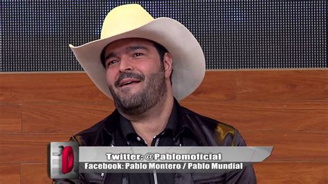 Entrevista Pablo Montero Youtube