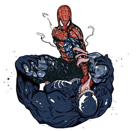 Spiderman Vs Venom By Lefthandmaster On Deviantart